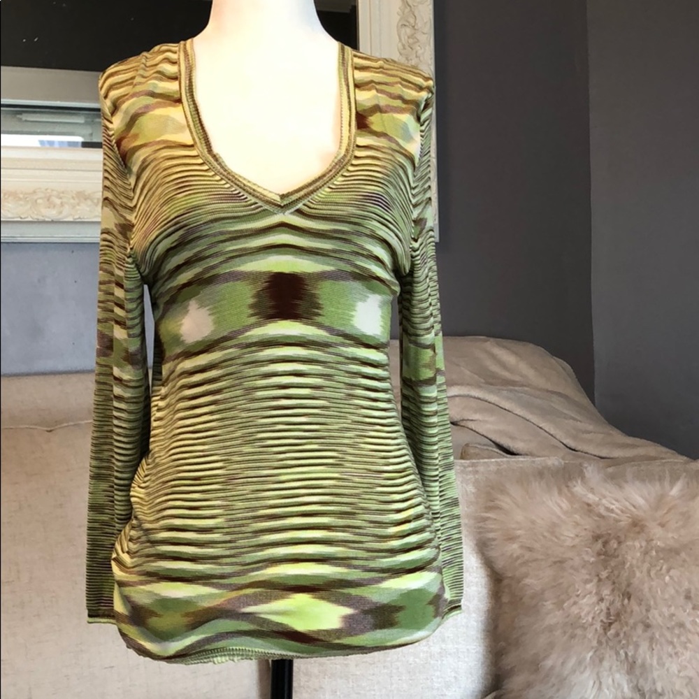 MAGASCHONI silk v-neck lightweight